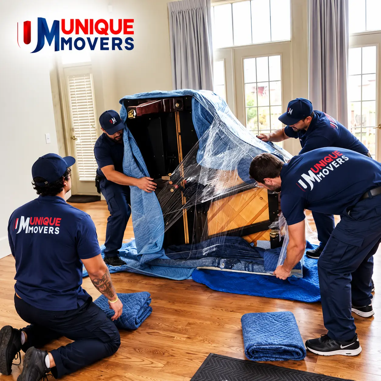 Piano Moving and Wrapping